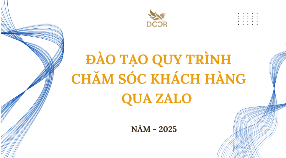 Đào tạo Quy trình chăm sóc khách hàng qua Zalo